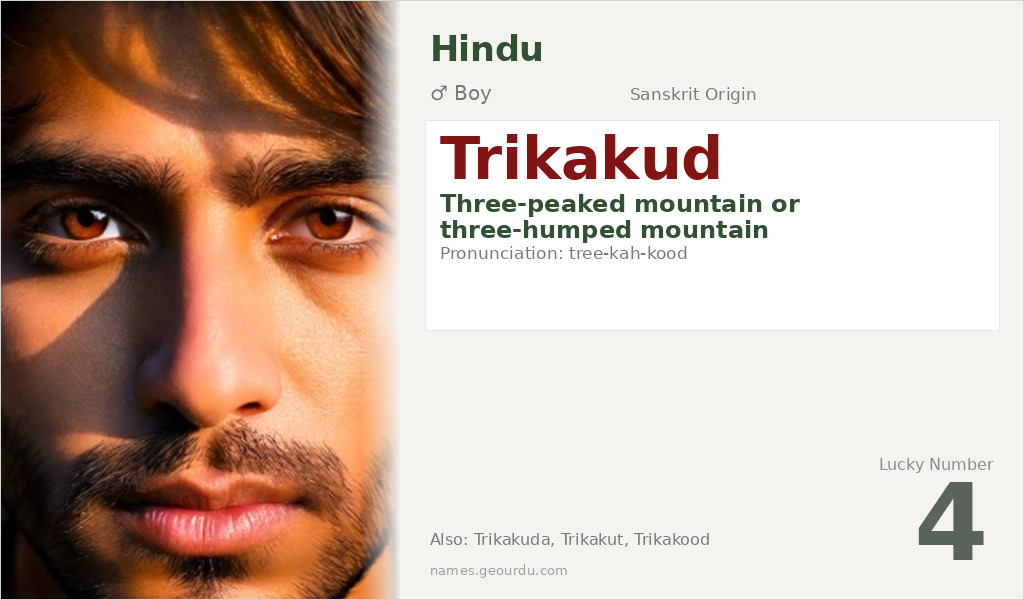 Trikakud Name Meaning and Details