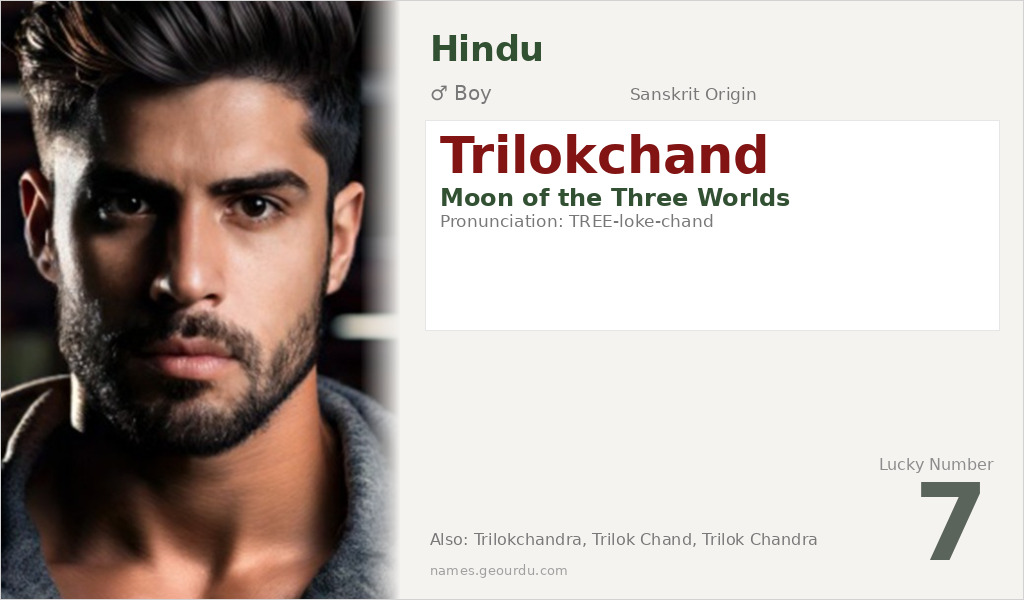 Trilokchand Name Meaning and Details