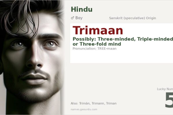 Trimaan Name Meaning — Origin, Gender & Details (2025)