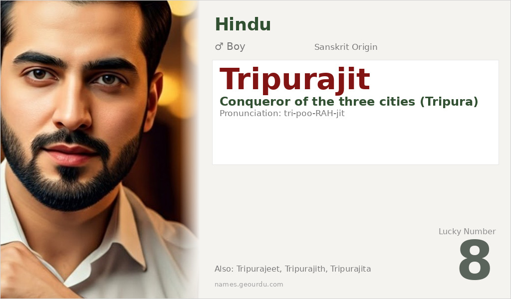 Tripurajit Name Meaning and Details