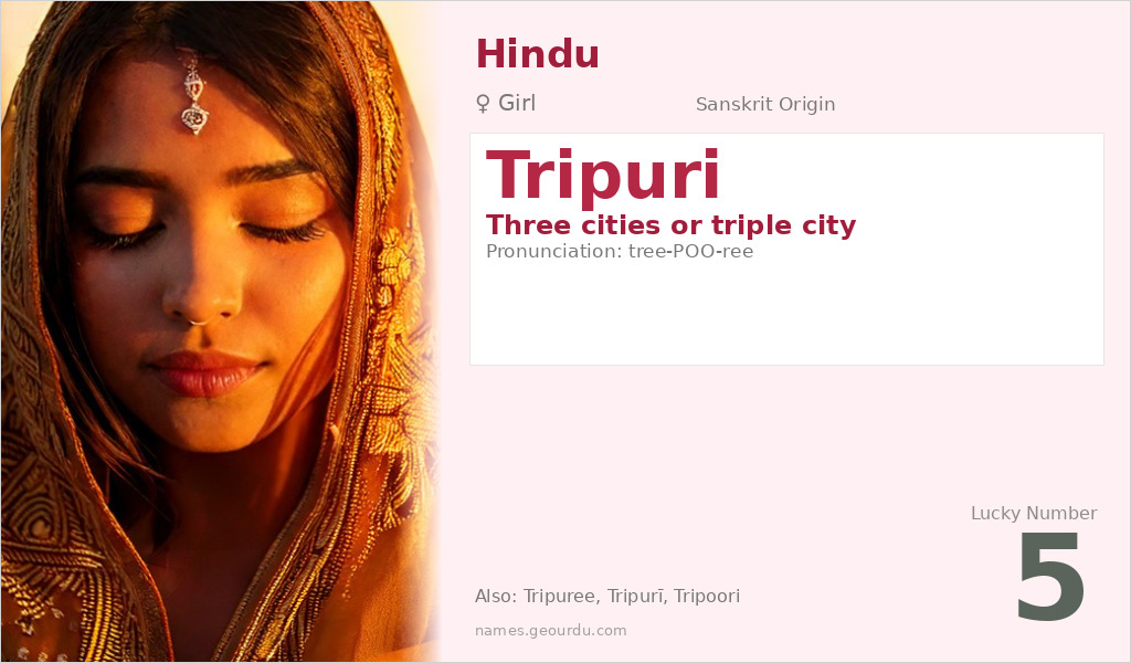 Tripuri Name Meaning and Details