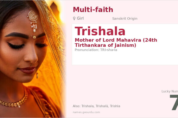 Trishala Name Meaning — Jain Origin, Girl Name & Historical Significance (2025)