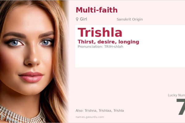 Trishla Name Meaning — Sanskrit Origin, Girl Name & Details (2025)