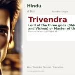 Trivendra Name Meaning and Details