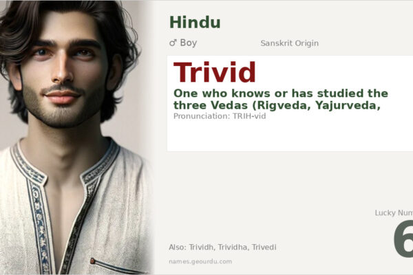 Trivid Name Meaning — Sanskrit Origin, Boy Hindu Name & Details (2025)