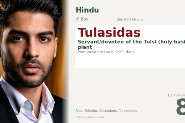 Tulasidas Meaning — Sanskrit Origin, Boy Name & Historical Significance (2025)