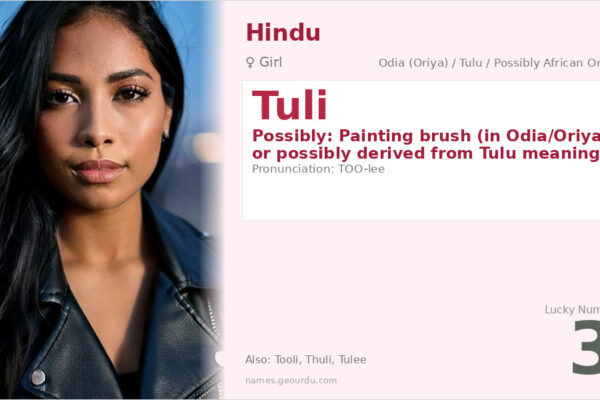 Tuli Name Meaning — Origin, Gender & Details (2025)