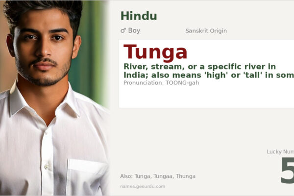 Tunga Name Meaning — River, Origin & Details (2025)