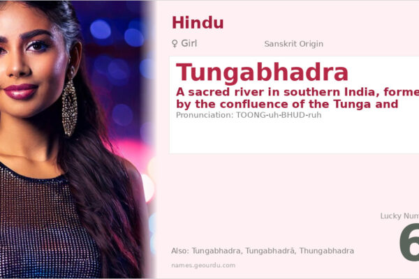 Tungabhadra Name Meaning — Sanskrit Origin, Girl Name & River Significance (2025)
