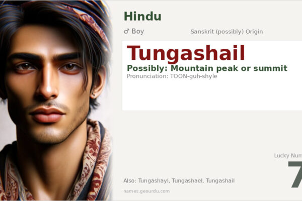 Tungashail Name Meaning — Origin, Gender & Details (2025)