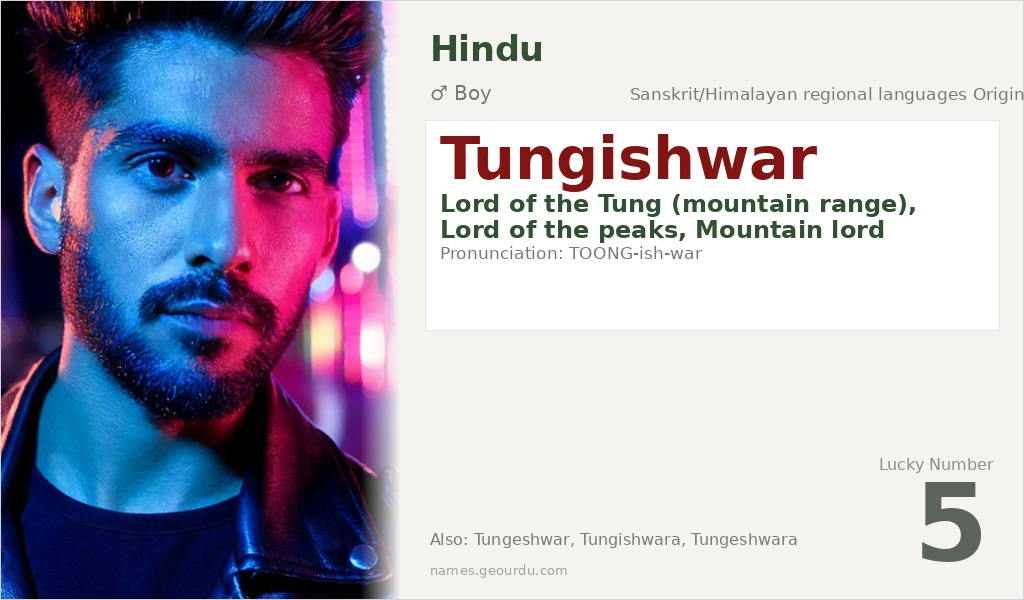 Tungishwar Name Meaning and Details