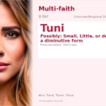 Tuni Name Meaning and Details
