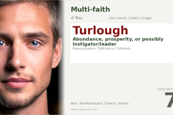 Turlough Name Meaning — Irish Origin, Boy Name & History (2025)