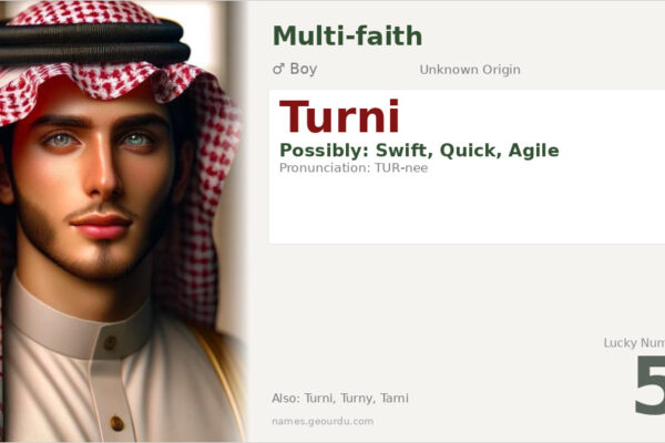 Turni Name Meaning — Origin, Gender & Details (2025)