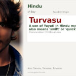 Turvasu Name Meaning and Details