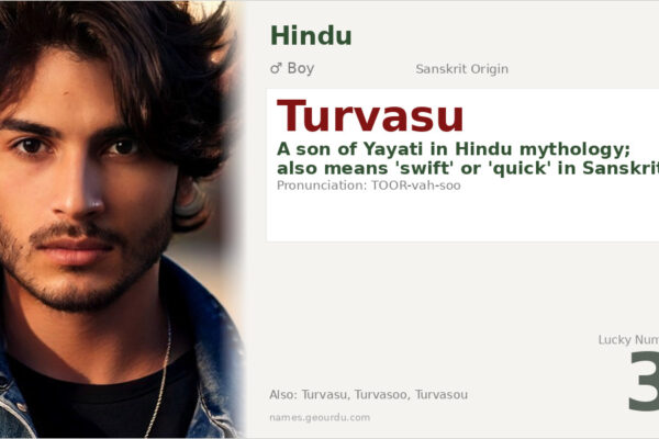 Turvasu Name Meaning — Sanskrit Origin, Hindu Mythology & Details (2025)