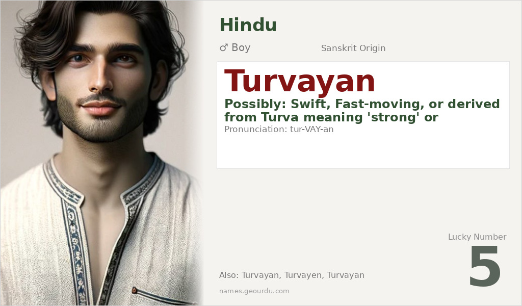 Turvayan Name Meaning and Details