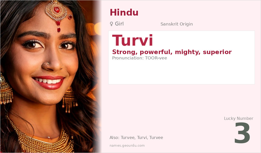 Turvi Name Meaning and Details