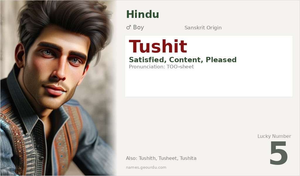 Tushit Name Meaning and Details