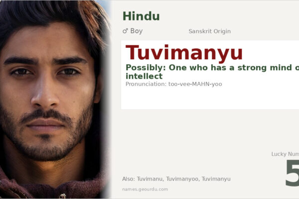 Tuvimanyu Name Meaning — Origin, Gender & Details (2025)