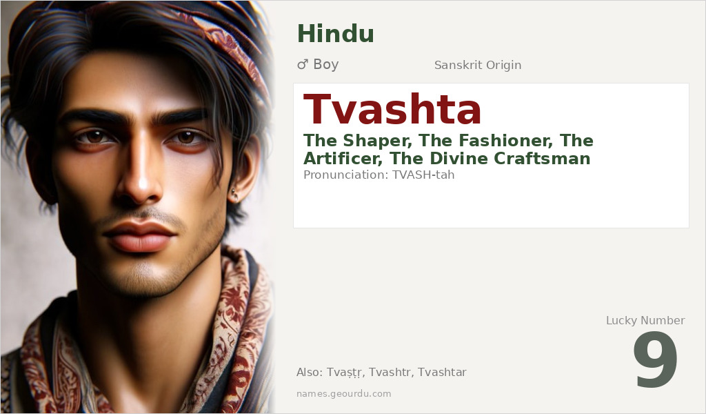 Tvashta Name Meaning and Details