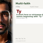 Ty Name Meaning and Details