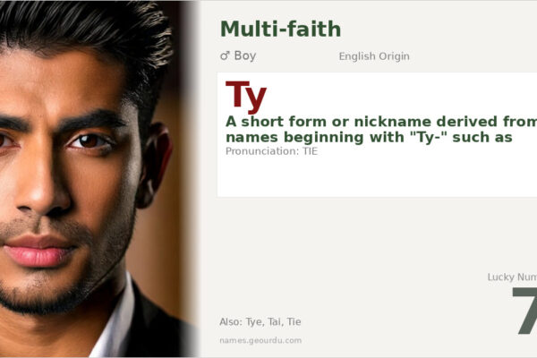 Ty Name Meaning — Origin, Gender & Details (2025)