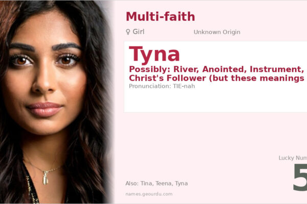 Tyna Name Meaning — Origin, Gender & Details (2025)