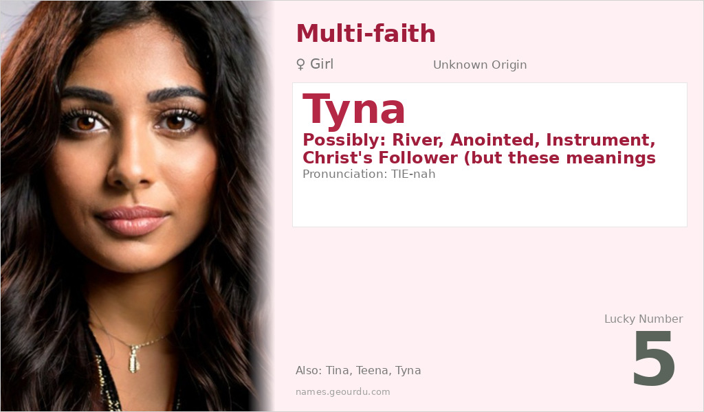 Tyna Name Meaning and Details