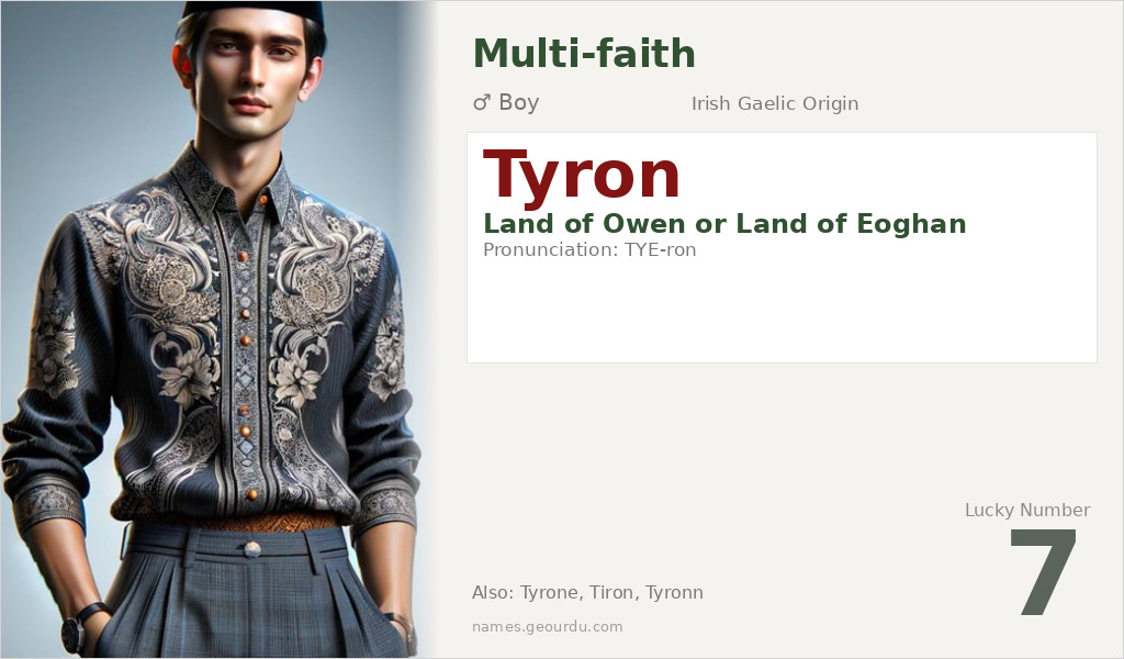 Tyron Name Meaning and Details