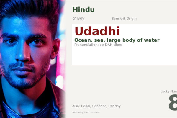 Udadhi Name Meaning — Sanskrit Origin, Boy Name & Details (2025)