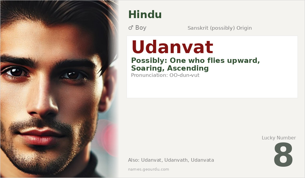 Udanvat Name Meaning and Details