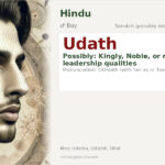 Udath Name Meaning and Details
