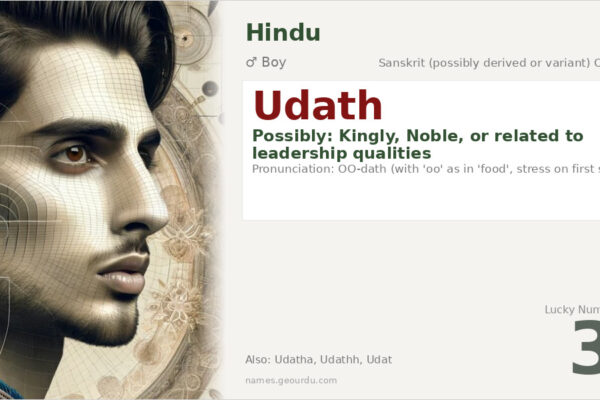 Udath Name Meaning — Origin, Gender & Details (2025)