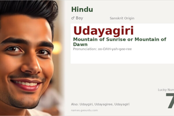 Udayagiri Name Meaning — Sanskrit Origin, Boy Name & Historical Significance (2025)