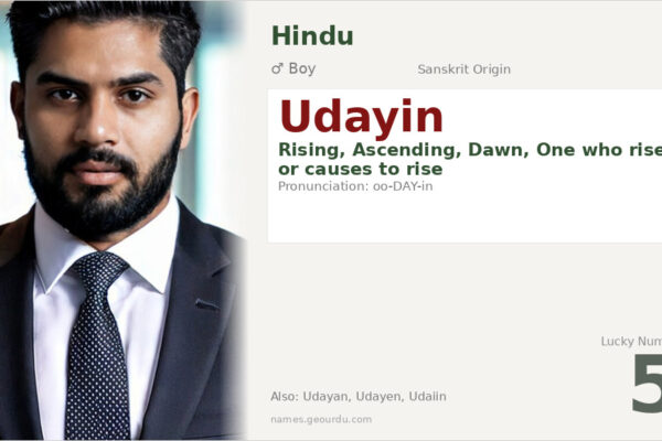 Udayin Meaning — Sanskrit Origin, Boy Name & History (2025)