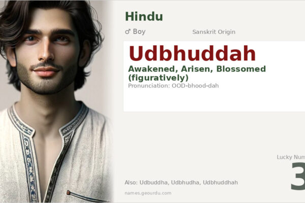 Udbhuddah Name Meaning — Sanskrit Origin, Boy Name & Details (2025)