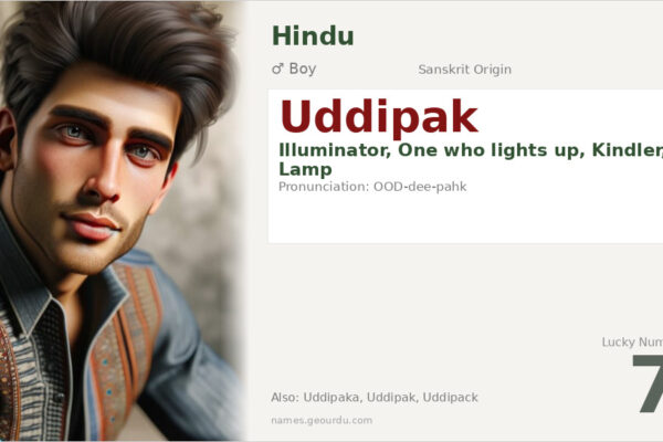 Uddipak Name Meaning — Sanskrit Origin, Boy Name & Details (2025)