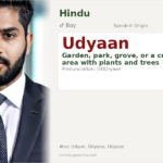 Udyaan Name Meaning and Details