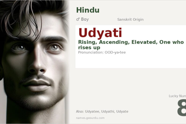 Udyati Name Meaning — Sanskrit Origin, Boy Gender & Details (2025)