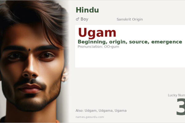 Ugam Name Meaning — Sanskrit Origin, Boy Name & Details (2025)