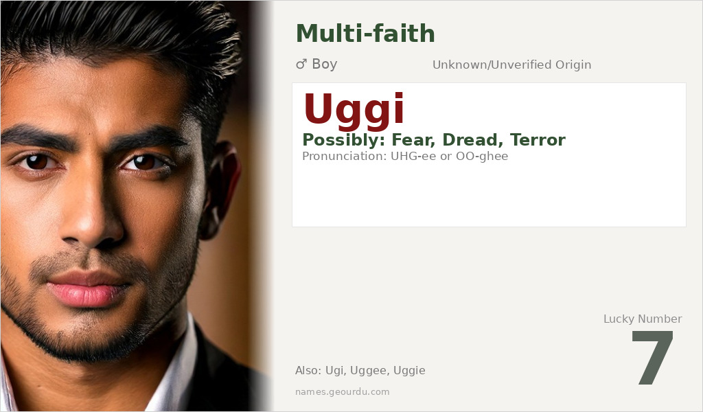 Uggi Name Meaning and Details