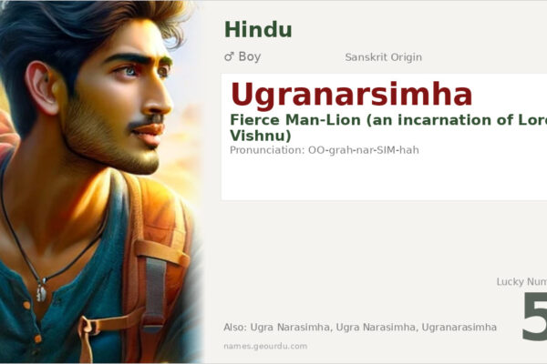 Ugranarsimha Meaning — Sanskrit Origin, Boy Name & Details (2025)