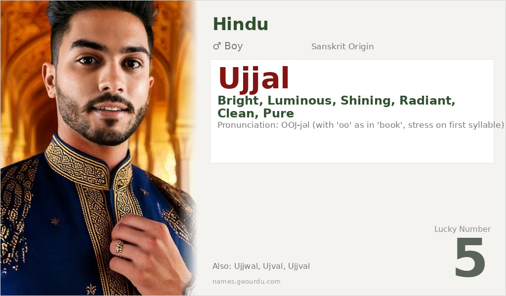 Ujjal Name Meaning and Details