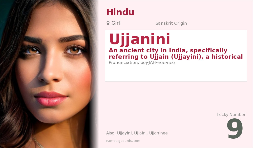 Ujjanini Name Meaning and Details