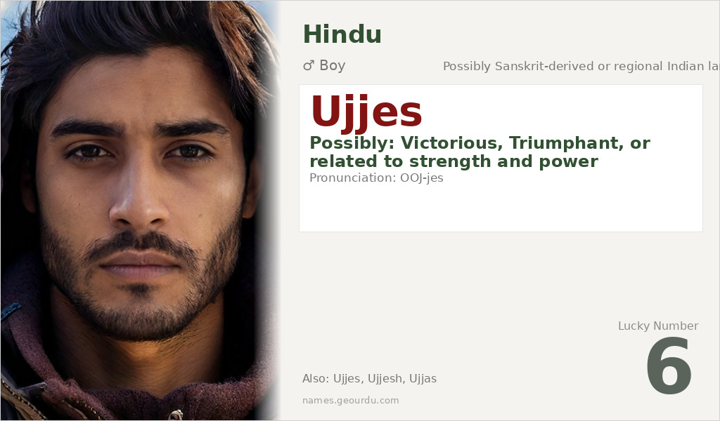 Ujjes Name Meaning and Details