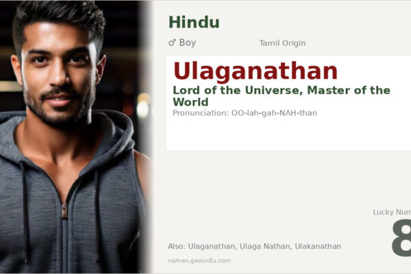 Ulaganathan Name Meaning — Tamil Origin, Boy Name & Details (2025)