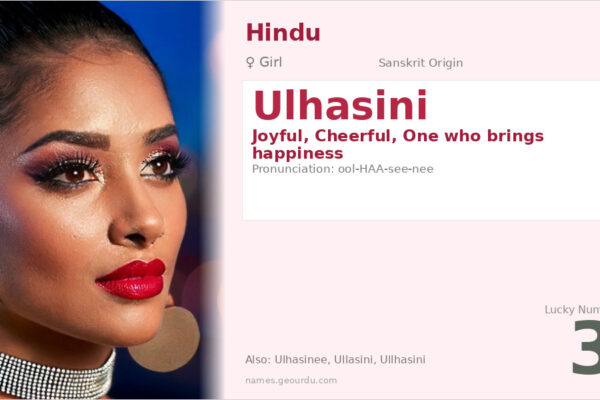 Ulhasini Name Meaning — Sanskrit Origin, Girl Name & Details (2025)