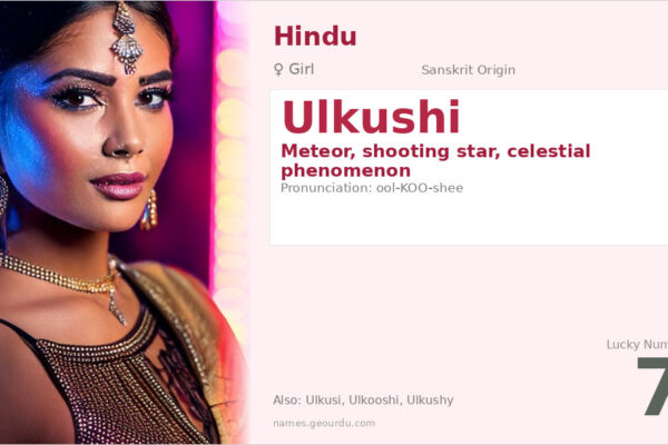 Ulkushi Name Meaning — Sanskrit Origin, Girl Name & Details (2025)