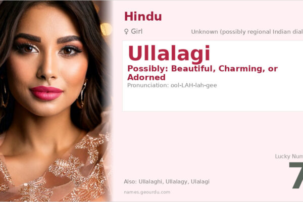 Ullalagi Name Meaning — Origin, Gender & Details (2025)